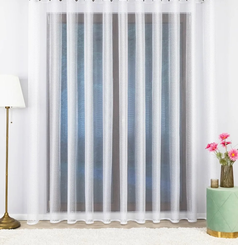 Fehér Függöny Ráncoló Szalaggal Nyilak 550x150