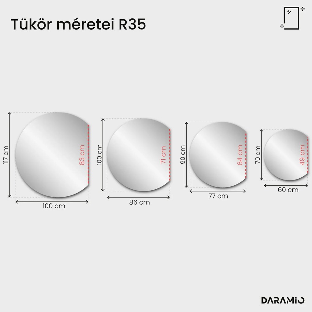 Bronz tükör – Pure Collection R35