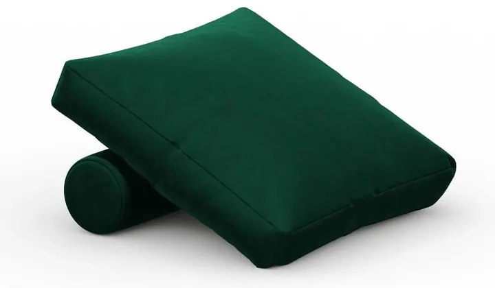 Zöld bársony párna moduláris kanapéhoz Rome Velvet - Cosmopolitan Design