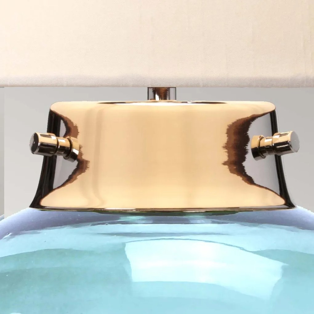 Elstead Lighting KARA DL-KARA-TL-BLUE Asztali lámpa 1x60W/E27