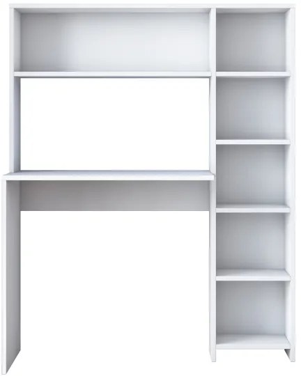 RANI munkapad polccal, 113,2x141,8 cm, fehér