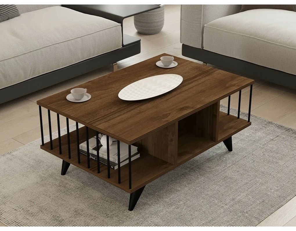 Bert Walnut dohányzóasztal