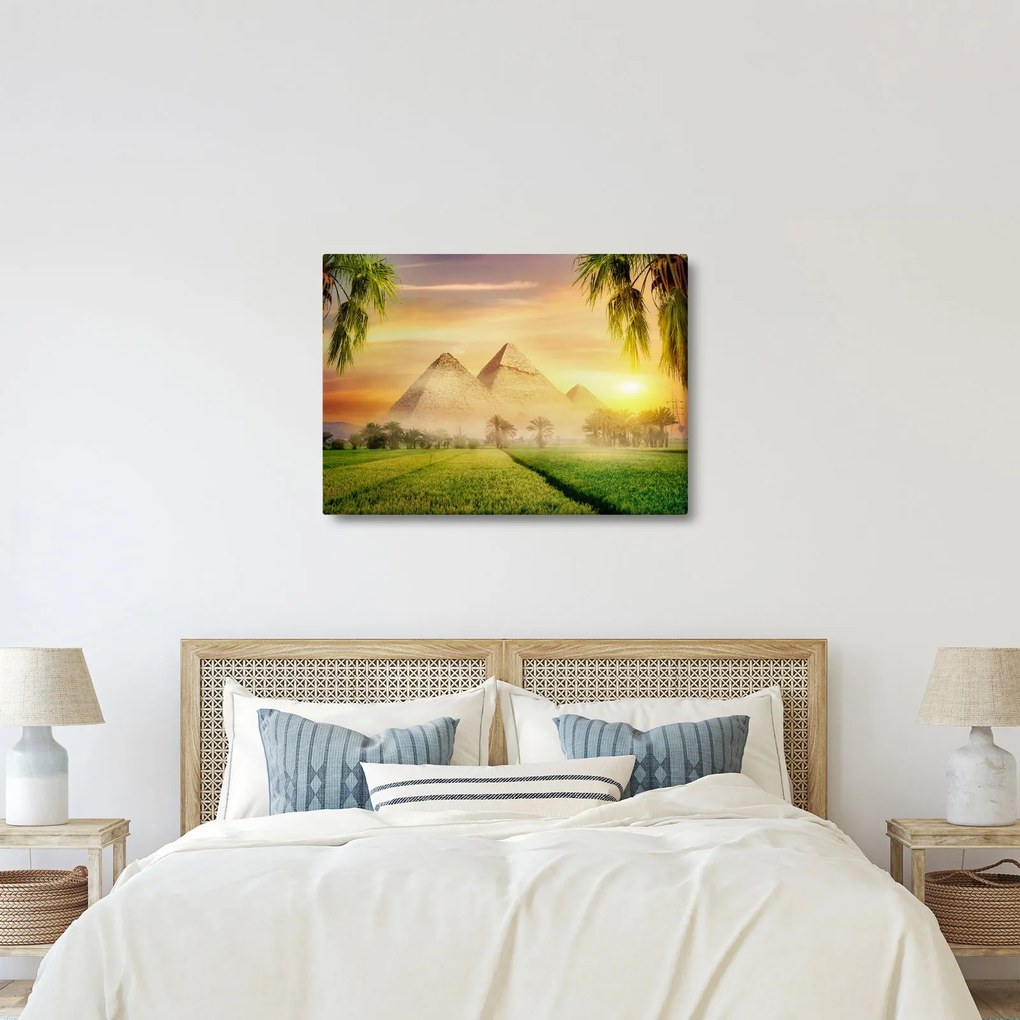 Kép - piramisok (70x50 cm)