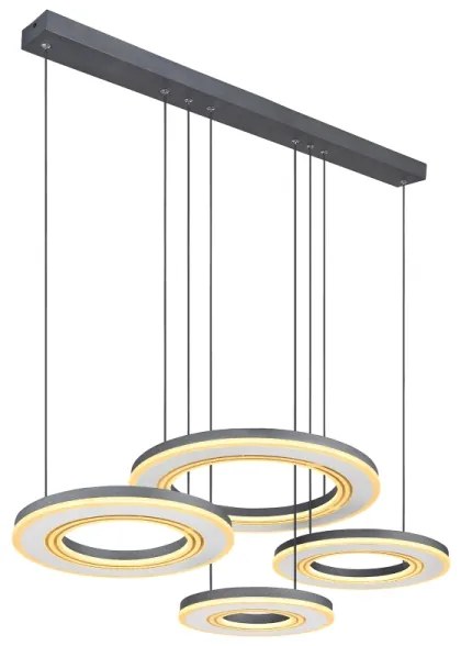 Globo 67191-80 - LED Dimmelhető csillár zsinóron BLASIUS LED/80W/230V + távirányító