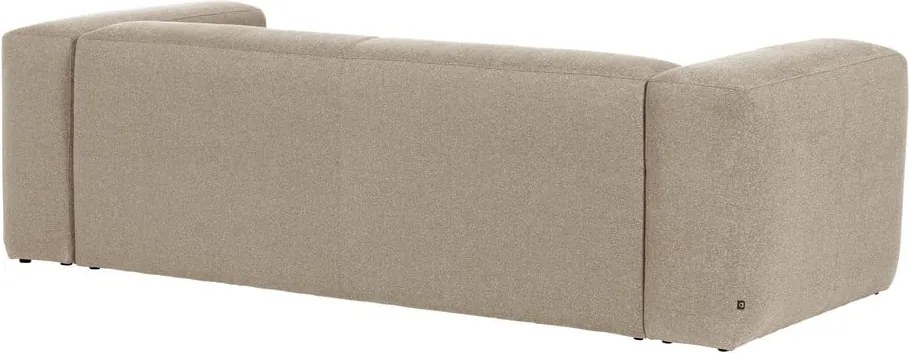 Blok bézs kanapé, 240 cm - Kave Home