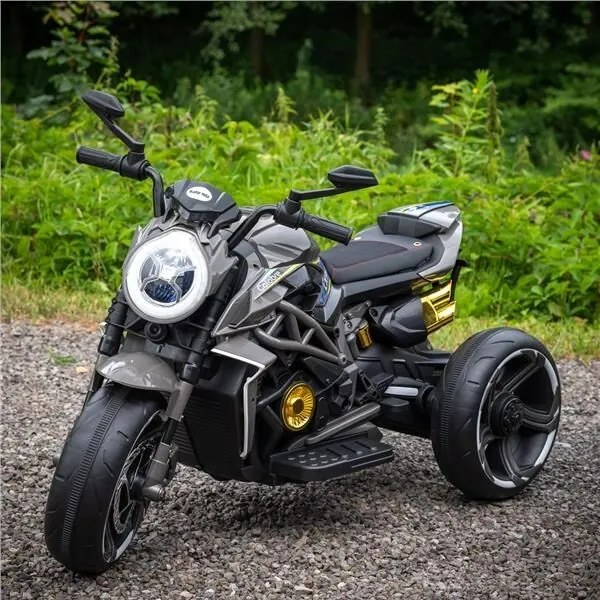 Baby Mix Calabre gyerek elektromos motorkerékpár, fekete