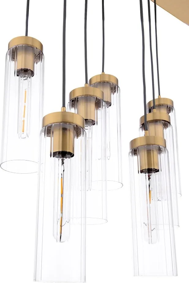 Dar Lighting modern függeszték jodelle barna darjod4863