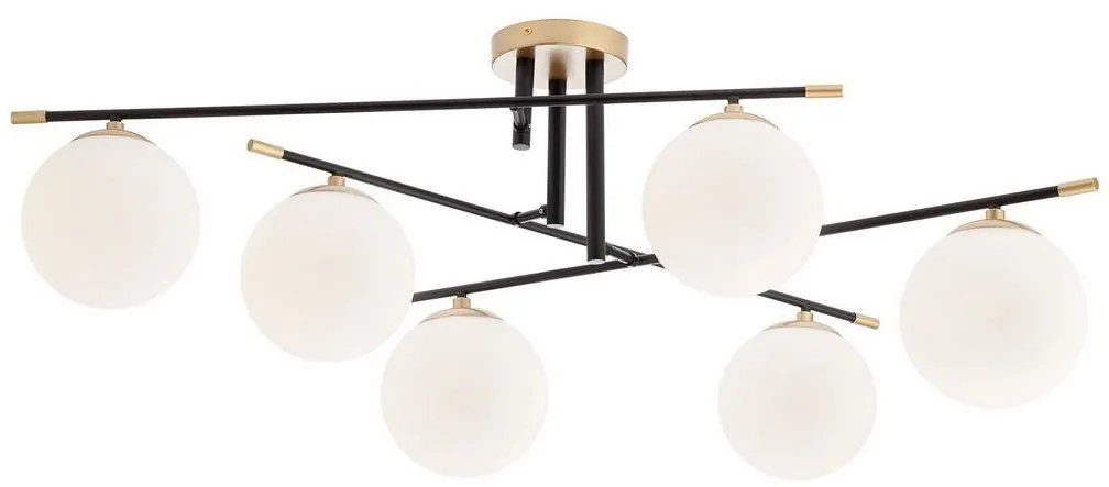 Redo 01-2948 - Mennyezeti lámpa ESSENTIAL 6xE14/28W/230V