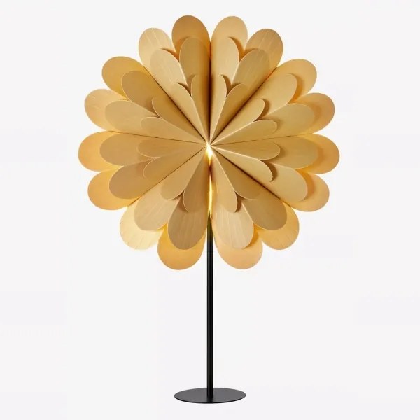 Markslöjd 705950 - Karácsonyi dekoráció MARAVILLA 1xE14/25W/230V 68 cm arany/fekete