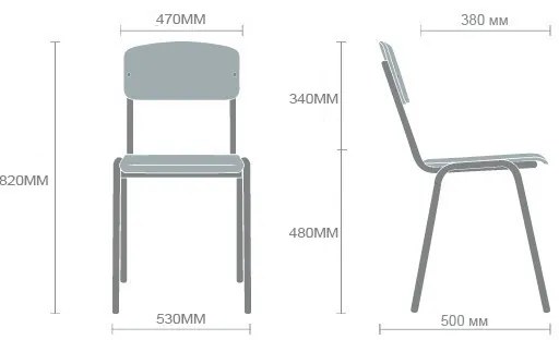ISO tárgyalószék, Fekete, NEW ISO szék