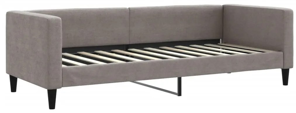 tópszínű szövet kanapéágy 80 x 200 cm