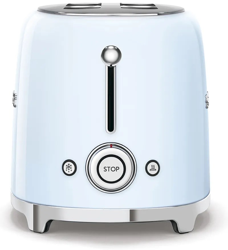 50-es évekbeli, Retro stílusú kenyérpirító, P2 pasztellkék 950W - SMEG