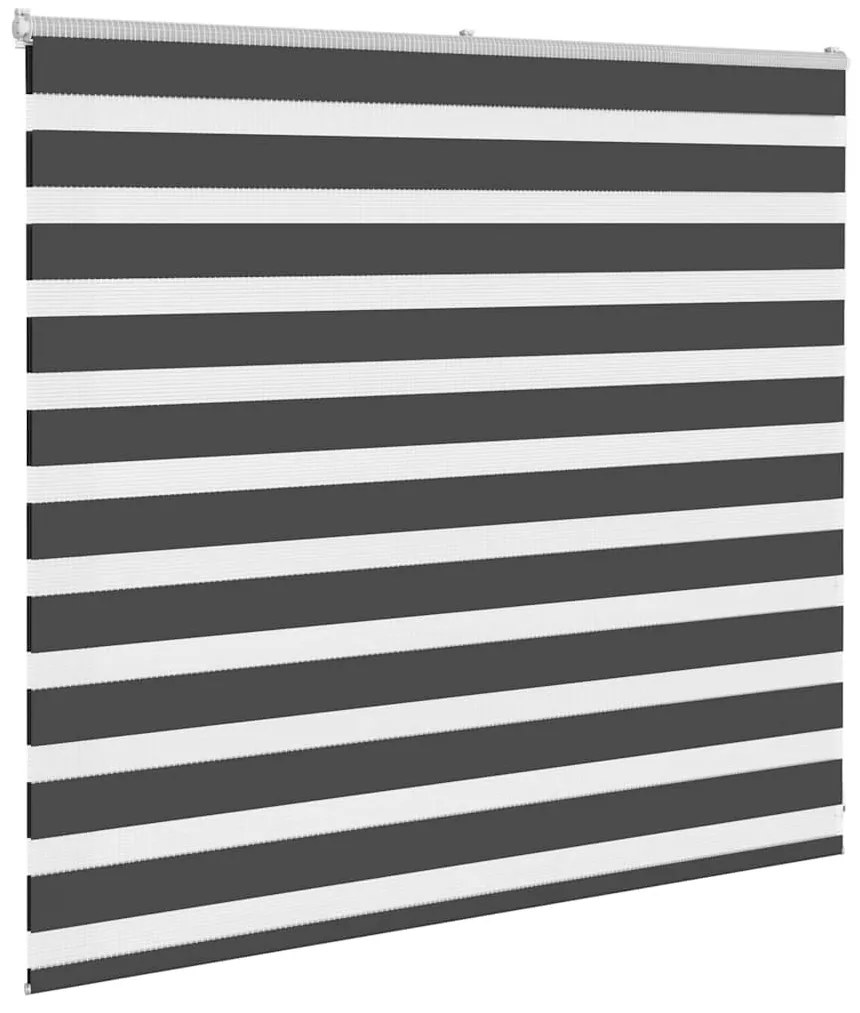 zebrafüggönnyel fekete szövetszélesség 150,9 cm poliészter