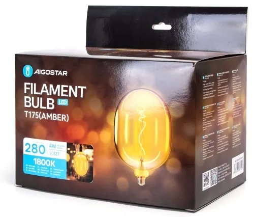 LED Izzó FILAMENT E27/4W/230V 1800K - Aigostar