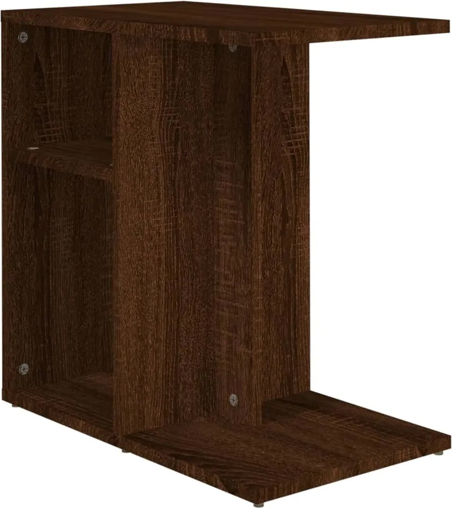 vidaXL barna tölgy színű szerelt fa kisszekrény 50 x 30 x 50 cm