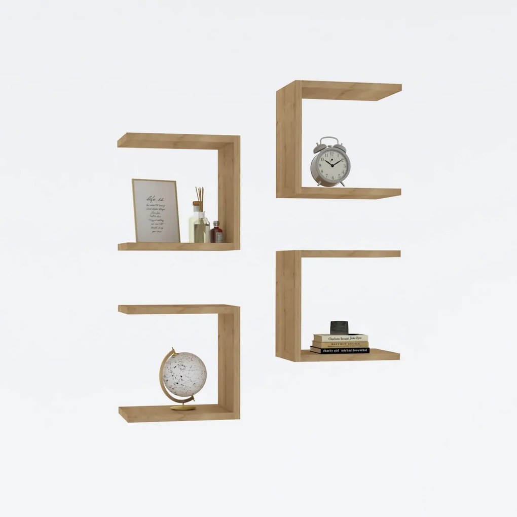 Base Sapphire Oak polc, 4 db
