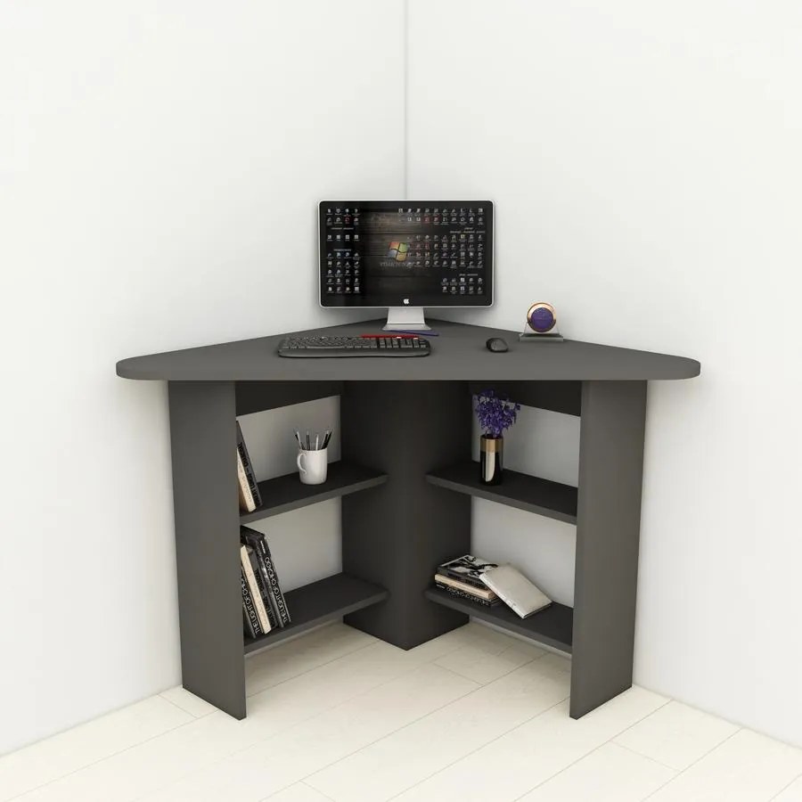 Íróasztal Corner - Antracit
