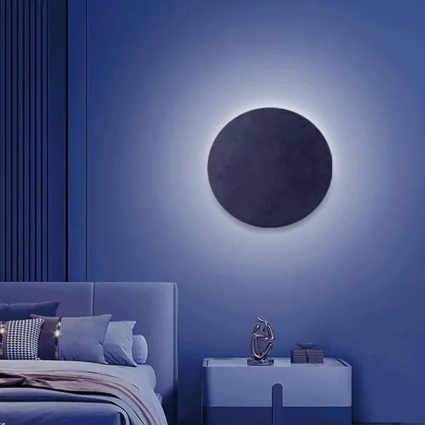 Aigostar - LED RGBW Dimmelhető fali világítás MESH Smart LED/12W/230V + távirányító fekete