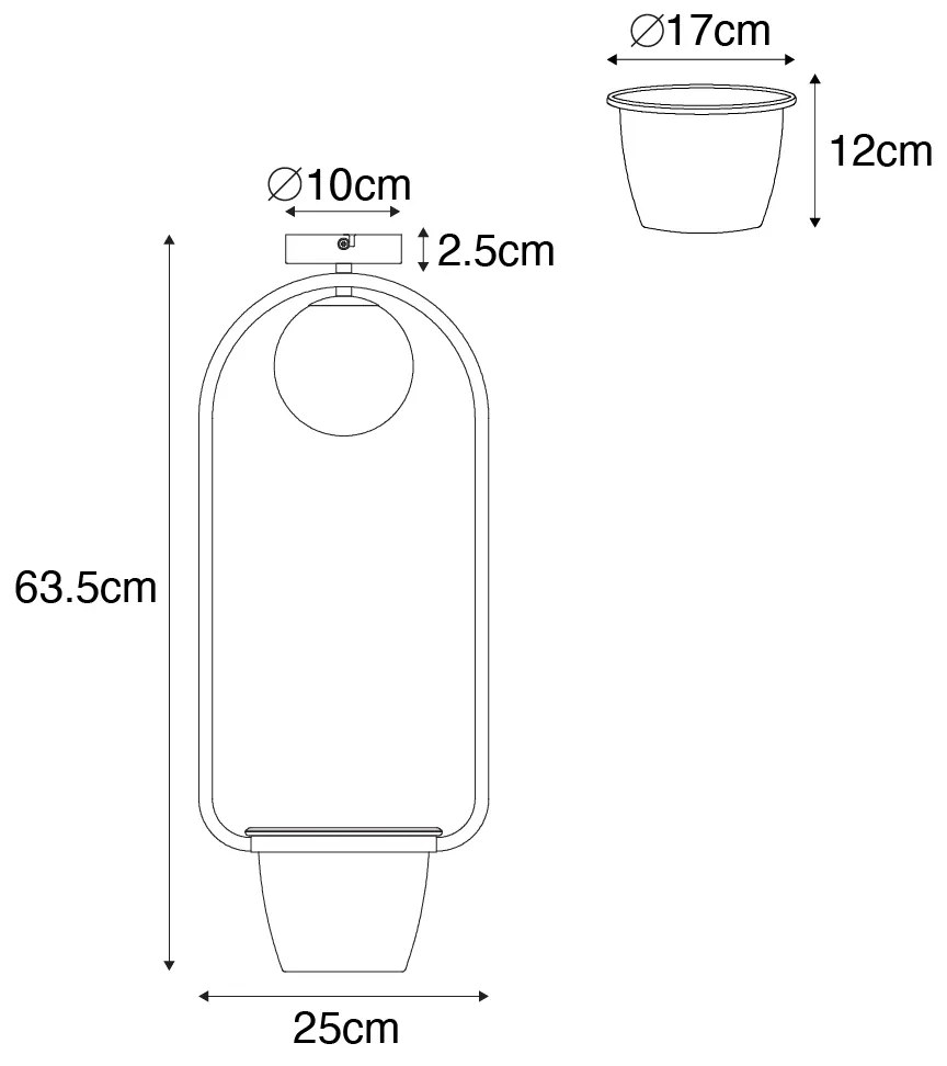 Art Deco mennyezeti lámpa arany fehér üveggel - Isabella