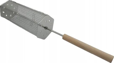 Grillrács Hatszögletű 2 Db Rozsdamentes Acél 25X10 CM