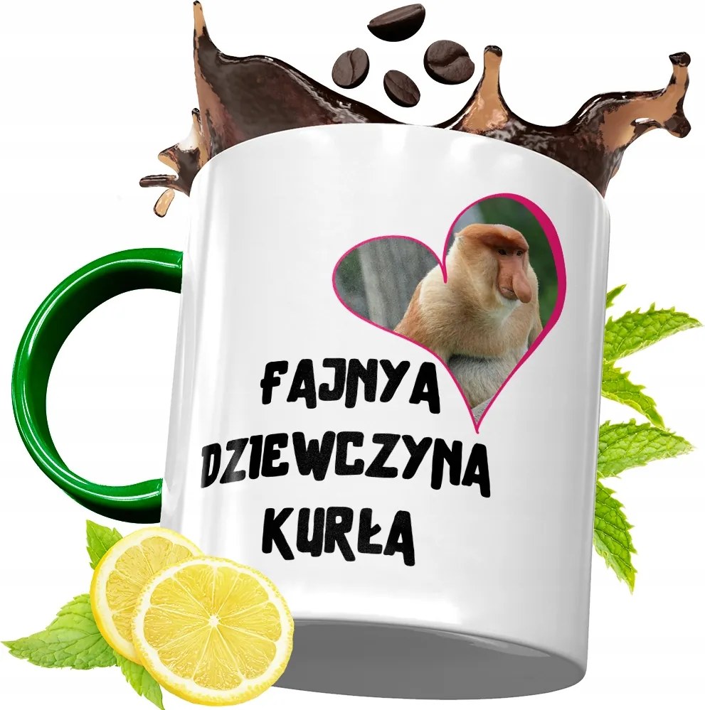 Zöld Bögre Feleség Barátnőjének Ajándék fényképes nyomattal