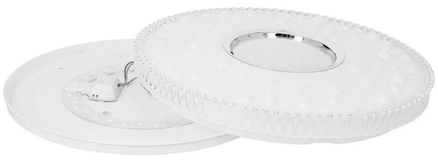 Fehér LED mennyezeti lámpa 38x38 cm Bubbles – Candellux Lighting