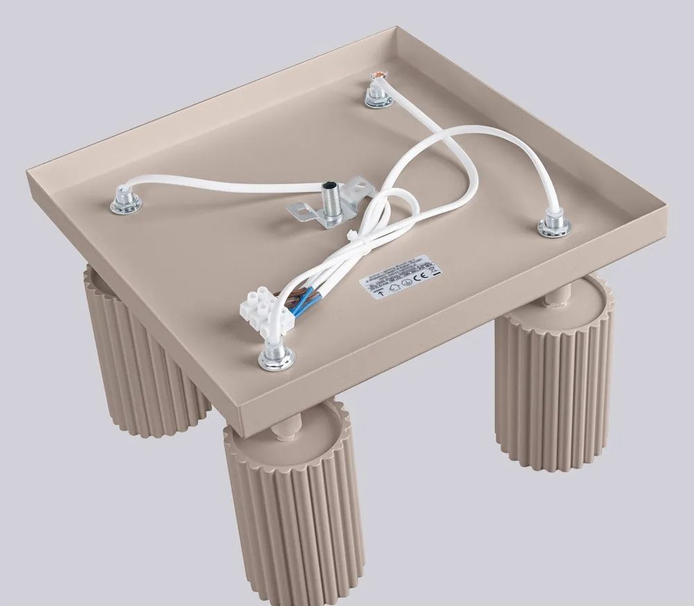 Szürkésbarna fém spotlámpa ø 6,5 cm Gleam – Sollux