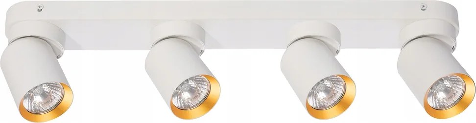 Andy Mennyezeti Lámpa 4xGU10 Fehér Arany