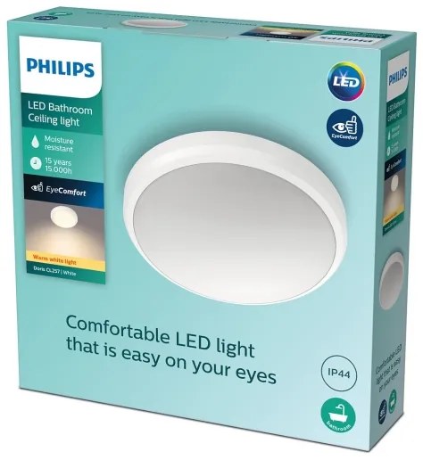 Philips - LED Fürdőszobai mennyezeti lámpa DORIS LED/6W/230V 2700K IP44
