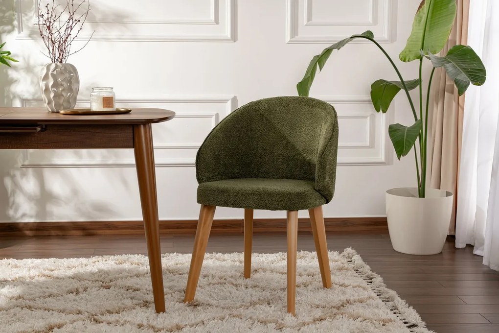 Bentley Green and Light Oak étkezőszék szett, 2 db