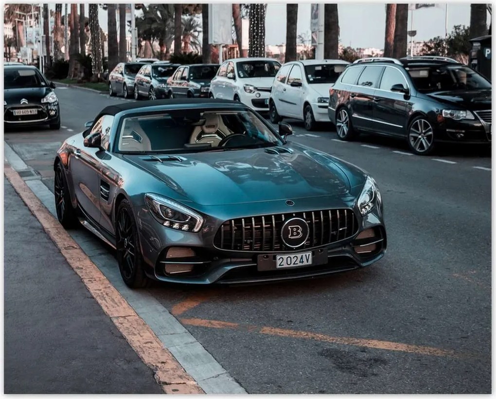 Poszterek 50x40 Fekete Bentley autó