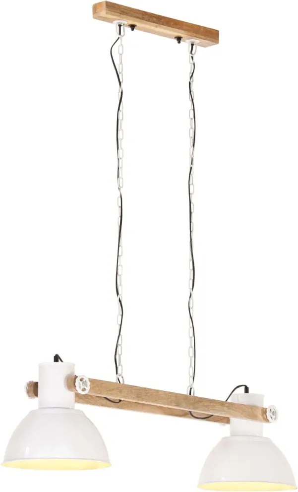 vidaXL fehér ipari függőlámpa 25 W 109 cm E27