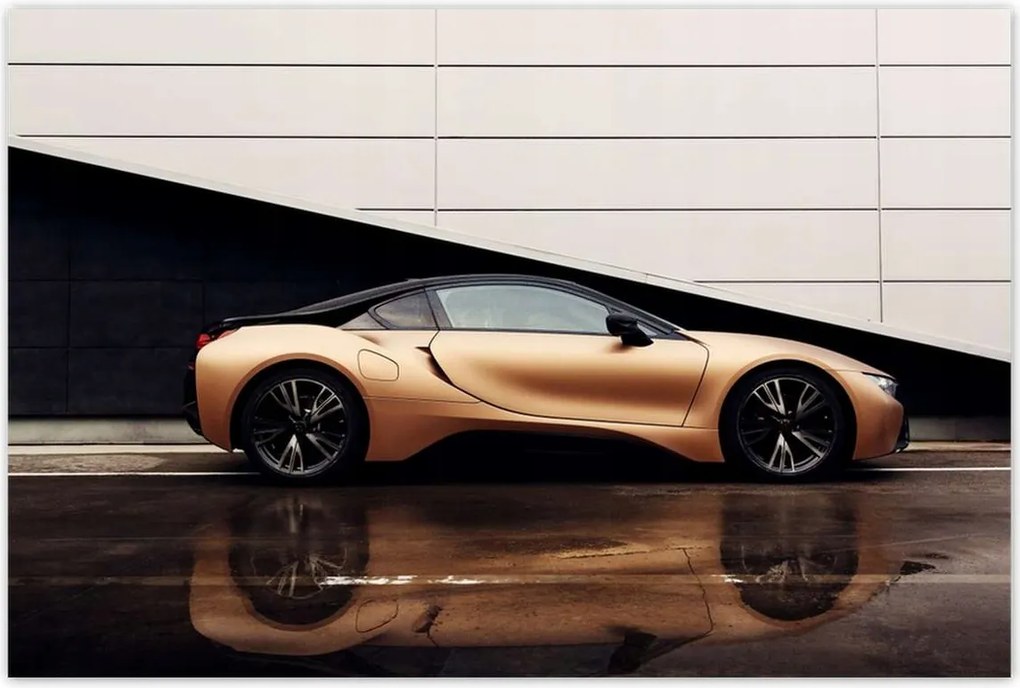 Poszterek 60x40 Arany Bmw Autó