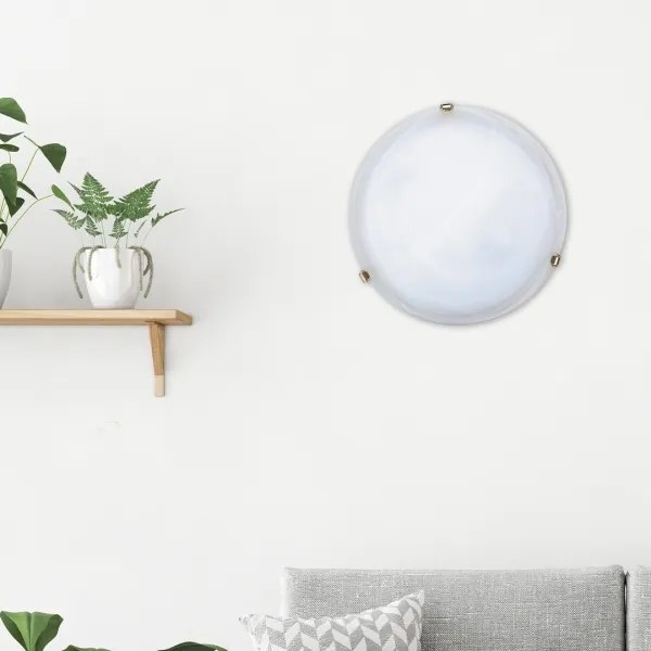 Rabalux 3301 - Mennyezeti lámpa ALABASTRO 2xE27/60W/230V