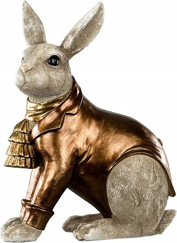 Nyuszi Figura Frakkban 36cm magas