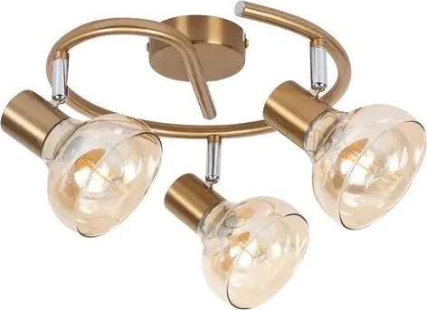Rabalux holly beltéri mennyezeti spotlámpa 3xe14 ip20 antik arany