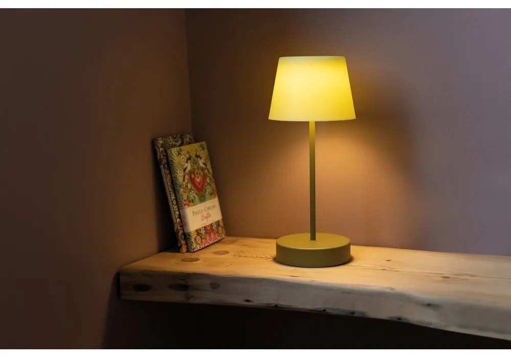 Zöld LED dimmelhető asztali lámpa (magasság 33,5 cm) Oscar – Remember