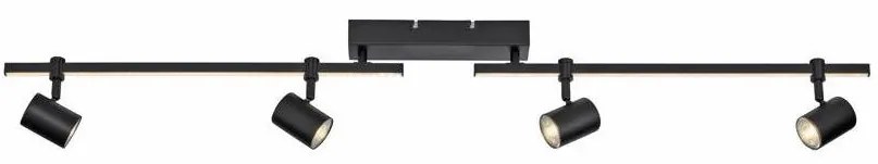 Paul Neuhaus 6525-18 - LED spotlámpa BARIK 4xGU10/4,5W/230V + LED/10W