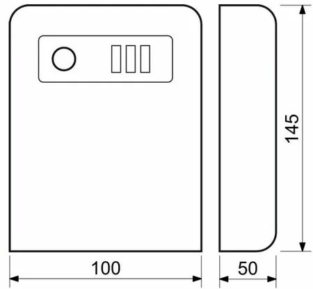 TS.0301 biztonsági acéldoboz