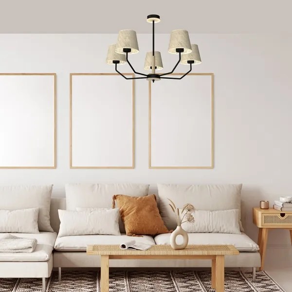 Csillár ETNA 5xE27/60W/230V