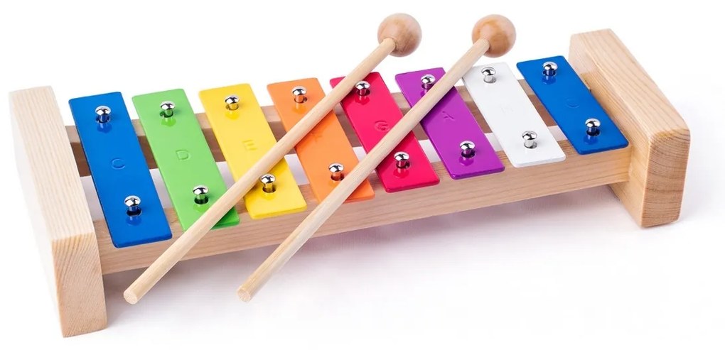 Woody Fém xilofon