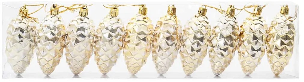 Karácsonyi tobozlabda 40 pcs Arany