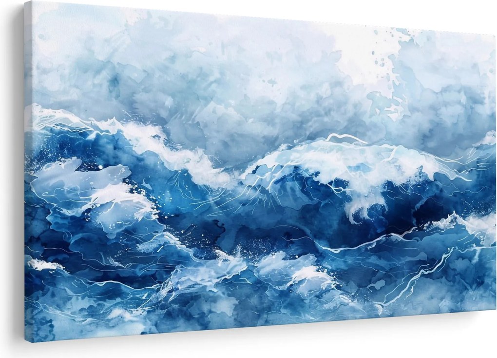 Kép - A tenger illusztrációja (90x60 cm)