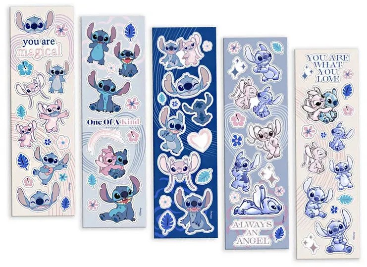 Disney Lilo és Stitch, A csillagkutya Magical matrica szett 5 ív