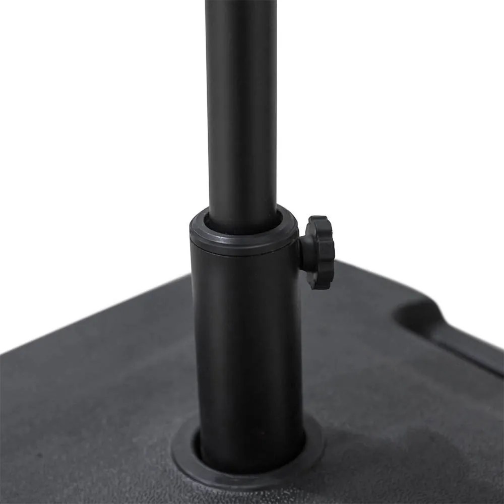 Tölthető napernyő talpak több típusban-négyszög alakú talp