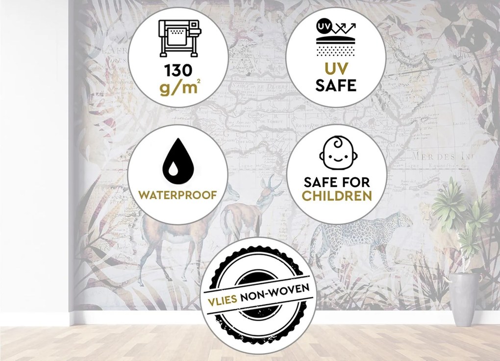 Gario Fotótapéta vadállatok - Andrea Haase Anyag: Vlies, Méret: 350 x 245 cm