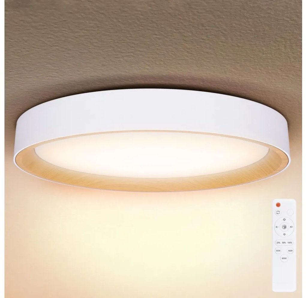 Brilagi - LARIOS LED dimmelhető mennyezeti lámpatest LED/72W/230V fehér Ø 59 cm + távirányító