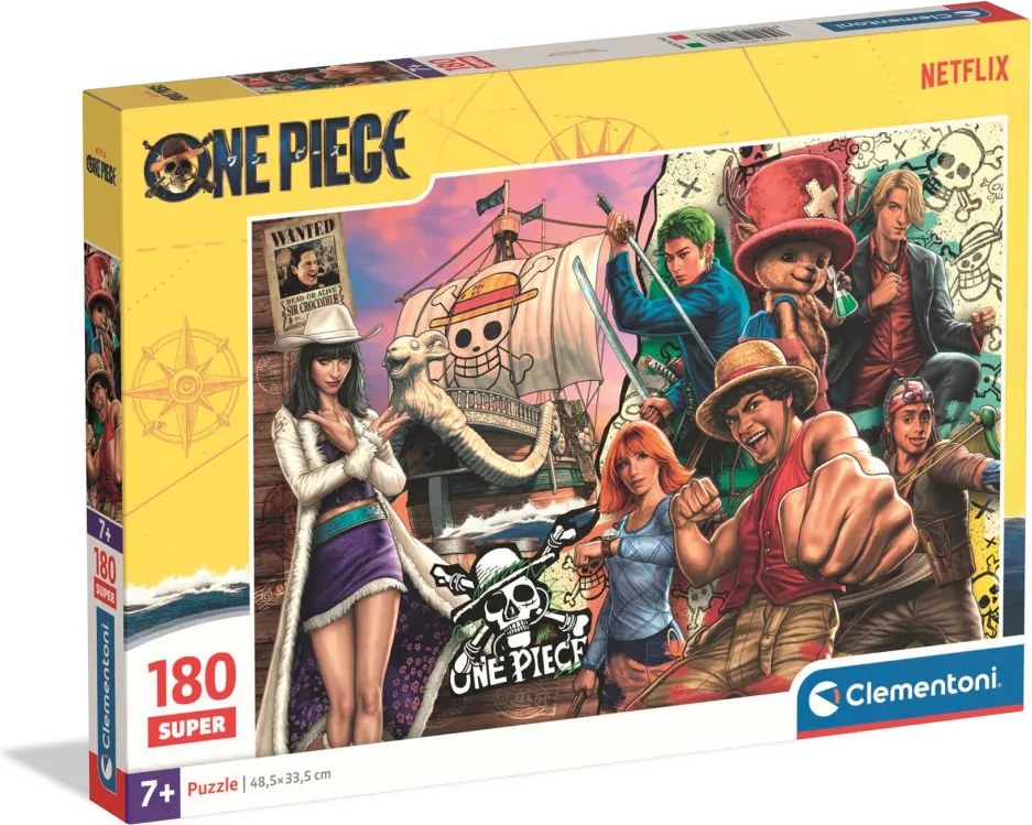 One Piece Treasure Hunt 180 db-os puzzle Clementoni
