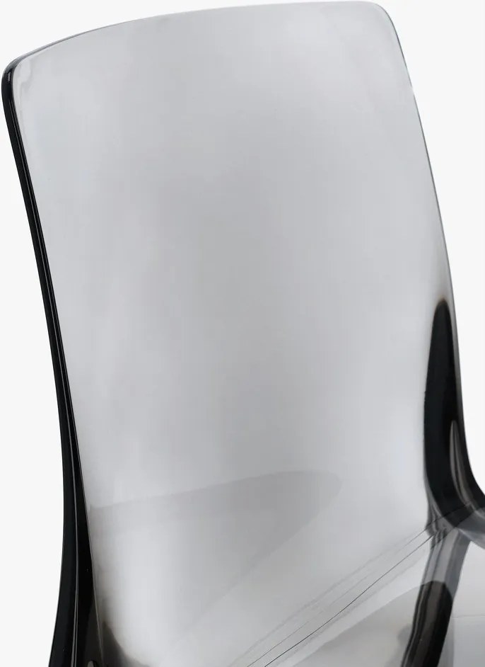 Szürke műanyag kerti szék Adele – Bizzotto