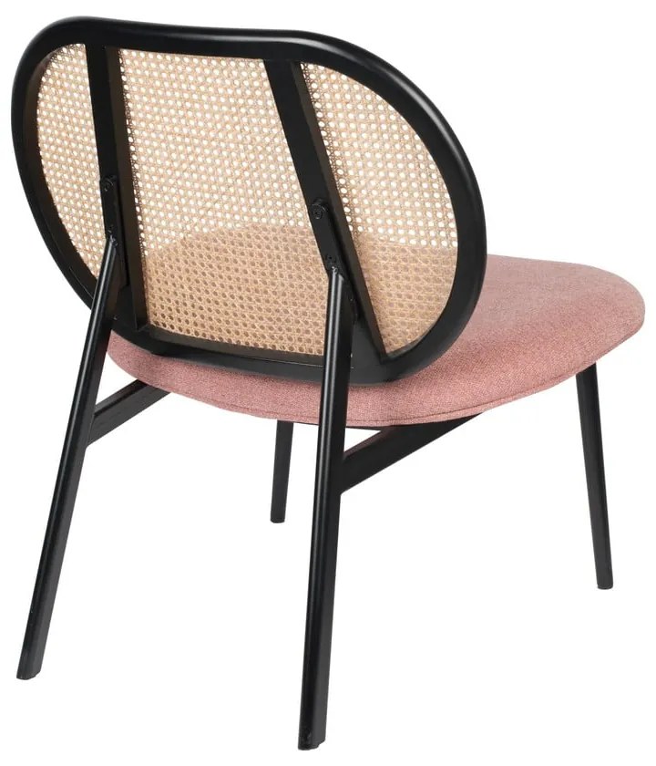 Spike rózsaszín-barna fotel - Zuiver
